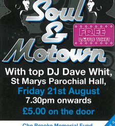 Soul N Motown Night - Friday 21st August